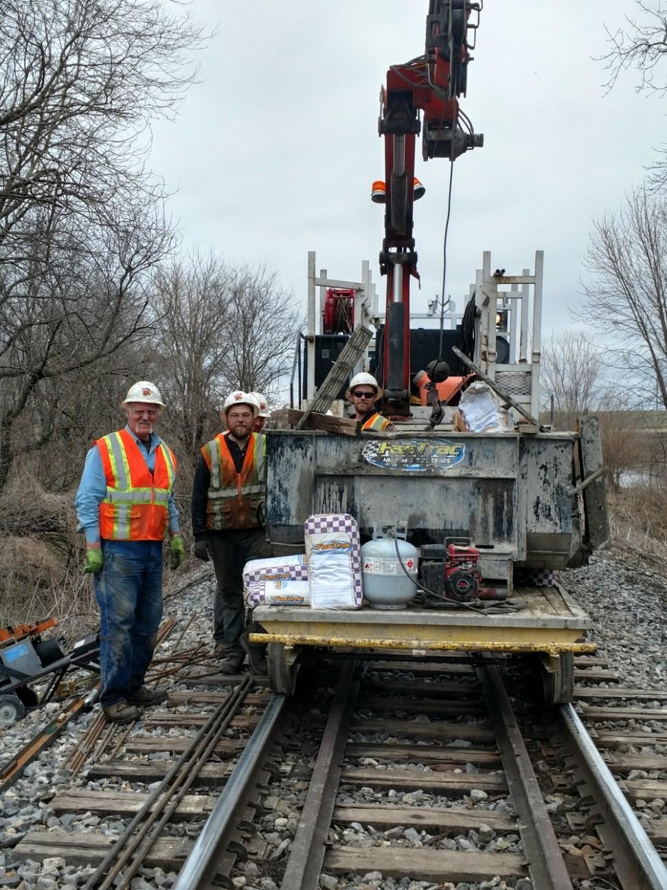 Railroad Bridge Repair: Taking the FasTrac