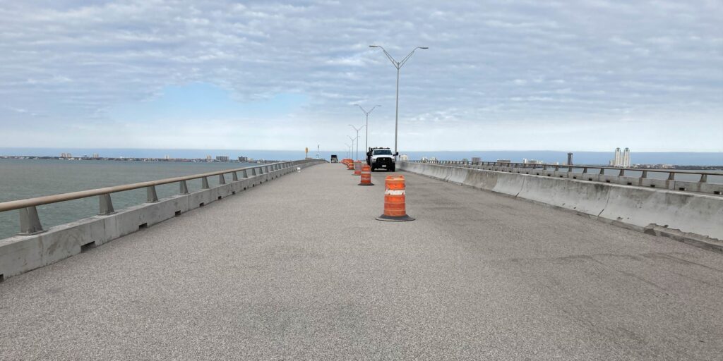 fastrac epoxy polymer pump system bridge deck overlay Texas c