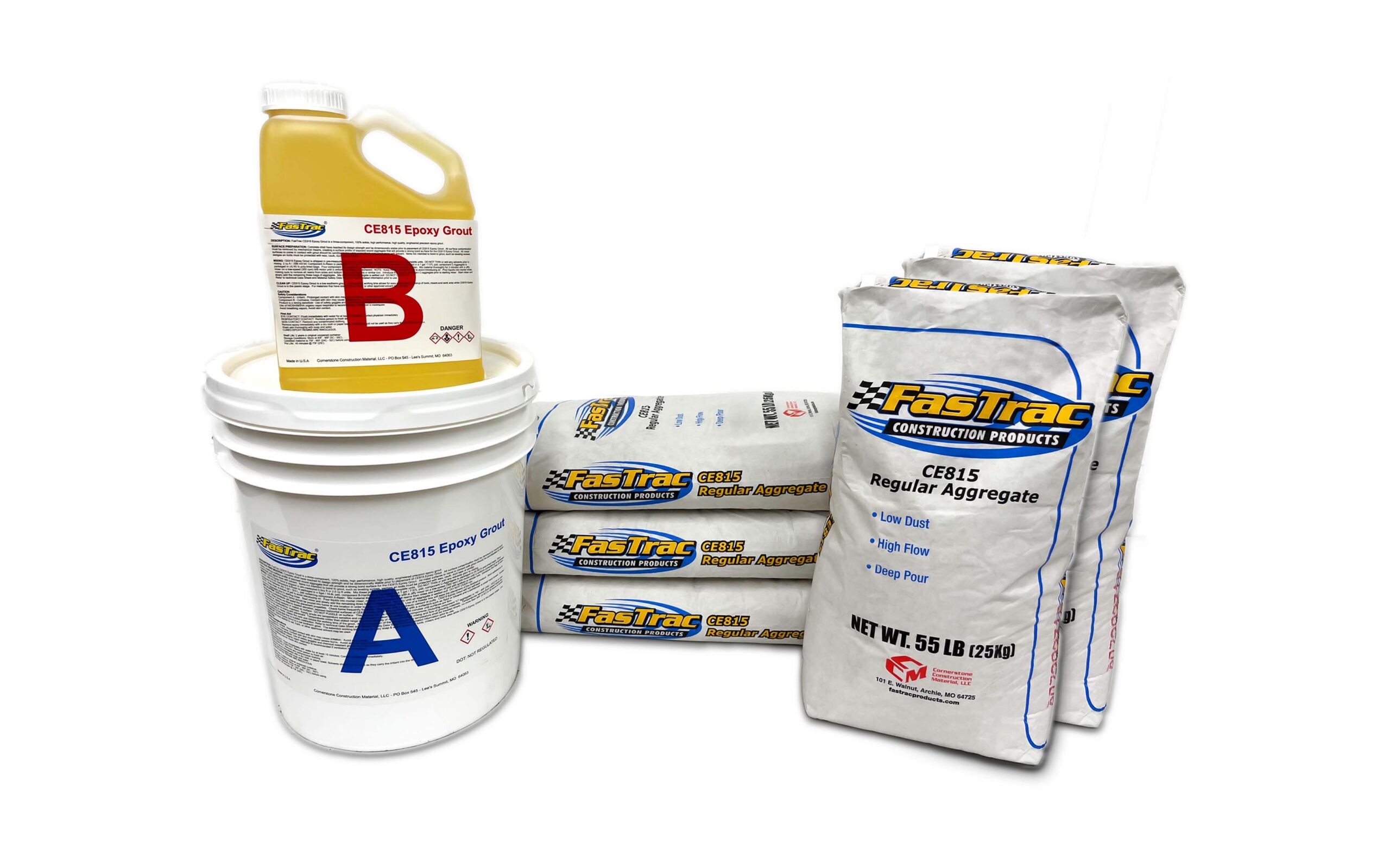 FasTrac CE815 Epoxy Grout 5-bag unit FasTrac CE815 Epoxy Grout 5-bag unit