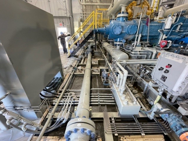 FasTrac CE815 Epoxy Grout Study Image After low clearance grouting with FasTrac CE815